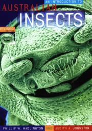 Front cover of An introduction to Australian insects by Phillip W. Hadlington