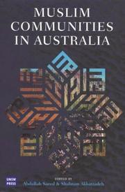 Front cover of Muslim communities in Australia by Shahram Akbarzadeh