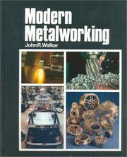 Cover of Modern metalworking by John R. Walker
