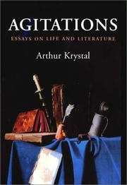 Cover of Agitations by Arthur Krystal