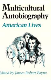 Cover of Multicultural autobiography by James Robert Payne