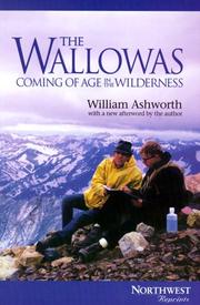 Cover of The Wallowas by William Ashworth