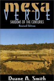 Front cover of Mesa Verde National Park by Duane A. Smith