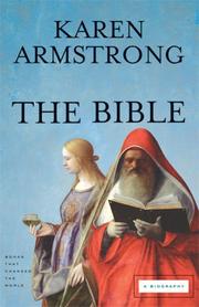Cover of The Bible by Karen Armstrong