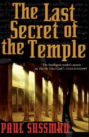 Front cover of The Last Secret of the Temple by Paul Sussman