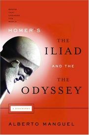 Front cover of Homer's the Iliad and the Odyssey by Alberto Manguel