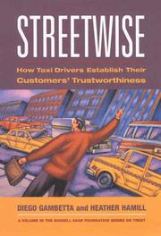 Cover of Streetwise by Diego Gambetta