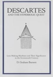 Cover of Descartes and the hyperbolic quest by D. Graham Burnett