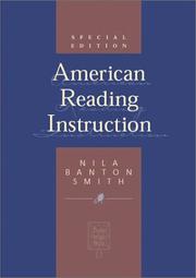 Cover of American reading instruction by Nila Banton Smith