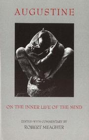 Cover of Augustine by Robert E. Meagher