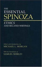 Front cover of The essential Spinoza by Benedictus de Spinoza