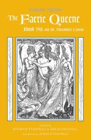 Front cover of The Faerie Queene, Book Six and the Mutabilitie Cantos by Edmund Spenser