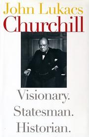 Cover of Churchill by John Lukacs