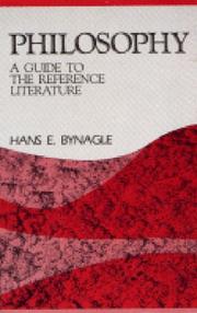 Cover of Philosophy by Hans E. Bynagle