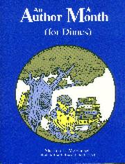 Front cover of An author a month (for dimes) by Sharron L. McElmeel