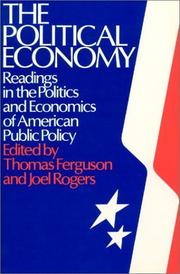 Front cover of The Political economy by Thomas Ferguson