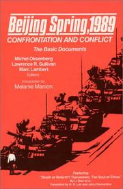 Cover of Beijing spring, 1989 by Marc Lambert