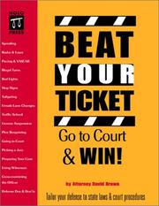 Cover of Beat your ticket by David Wayne Brown