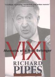 Cover of Vixi by Richard Pipes