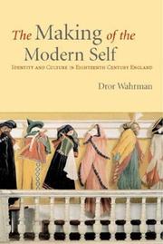 Front cover of The making of the modern self by Dror Wahrman
