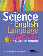 Cover of Science for English language learners by Ann K. Fathman