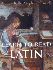 Front cover of Learn to Read Latin by Andrew Keller