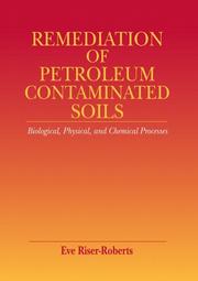 Front cover of Remediation of petroleum contaminated soils by Eve Riser-Roberts