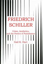 Front cover of Friedrich Schiller by Gail K. Hart