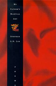 Front cover of My father's martial art by Stephen Shu-ning Liu