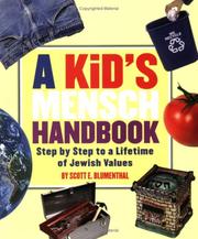 Front cover of A kid's mensch handbook by Scott Blumenthal
