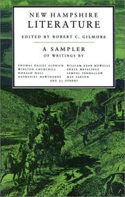 Front cover of New Hampshire literature by Robert C. Gilmore