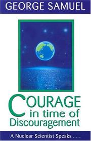 Front cover of Courage in Time of Discouragement by George Samuel