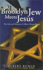 Front cover of A Brooklyn Jew meets Jesus by Albert Abram Runge