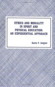 Front cover of Ethics and morality in sport and physical education by Earle F. Zeigler