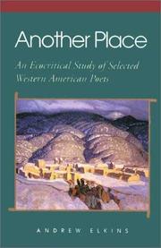 Cover of Another place by Andrew Elkins