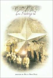 Front cover of Texas in poetry 2 by Billy Bob Hill