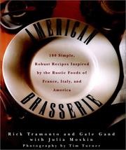 Front cover of American brasserie by Gale Gand