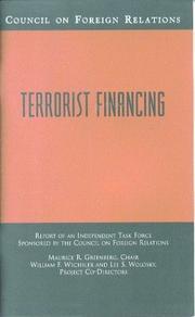 Cover of Terrorist financing by William F. Wechsler