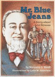 Cover of Mr. Blue Jeans by Maryann N. Weidt