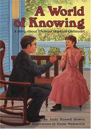 Cover of World of Knowing by Andy Russell Bowen