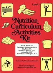Cover of Nutrition Curriculum Activities Kit, Level 1 by Paul E. Bell