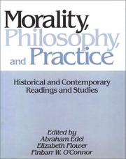 Cover of Morality, Philosophy, and Practice by Abraham Edel
