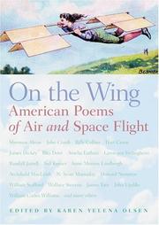 Front cover of On the Wing by Karen Yelena Olsen
