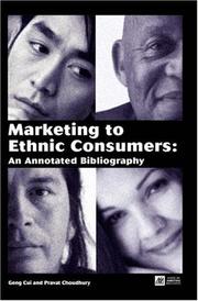 Front cover of Marketing to ethnic consumers by Geng Cui
