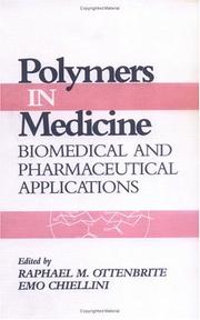 Cover of Polymers in medicine by Raphael M. Ottenbrite