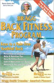 Cover of Bragg back fitness program by Paul Chappuis Bragg