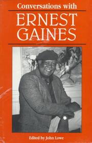Cover of Conversations with Ernest Gaines by Ernest J. Gaines