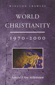 Front cover of World Christianity 1970-2000 by Winston Crawley