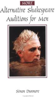 Front cover of More alternative Shakespeare auditions for men by William Shakespeare