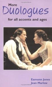 Front cover of More Duologues for All Accents and Ages by Eamonn Jones
